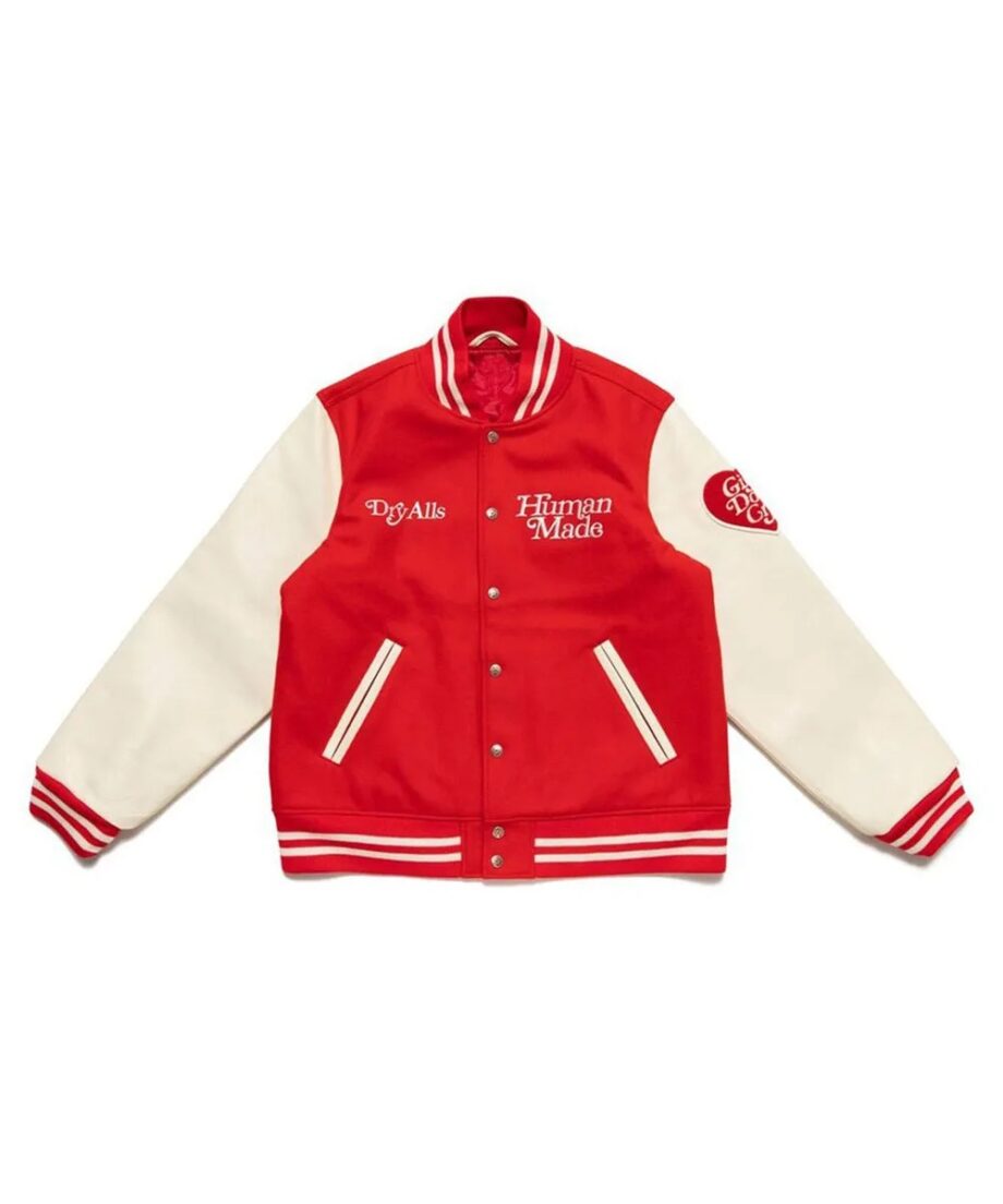 Girls Don’t Cry Human Made Dry Alls Varsity Jacket