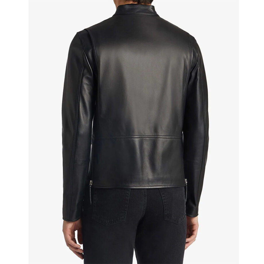 Giuseppe Zip-Up Leather Jacket