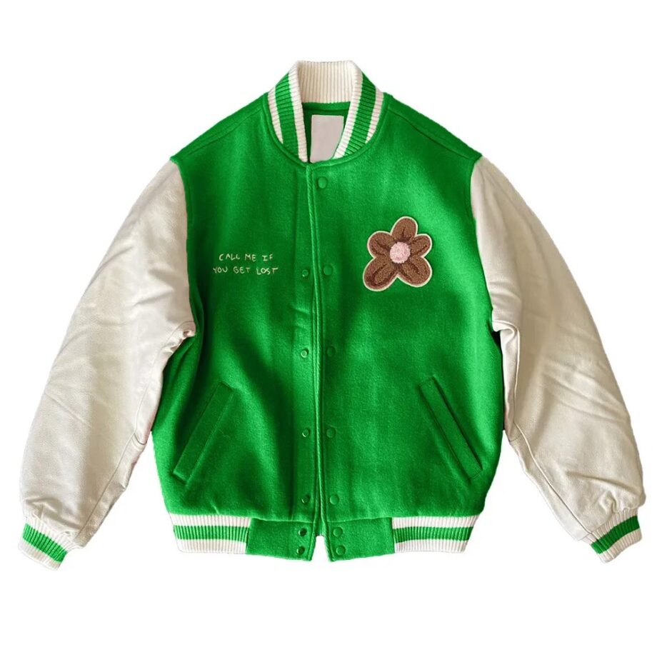 Golf Call Me If You Get Lost Varsity Jacket
