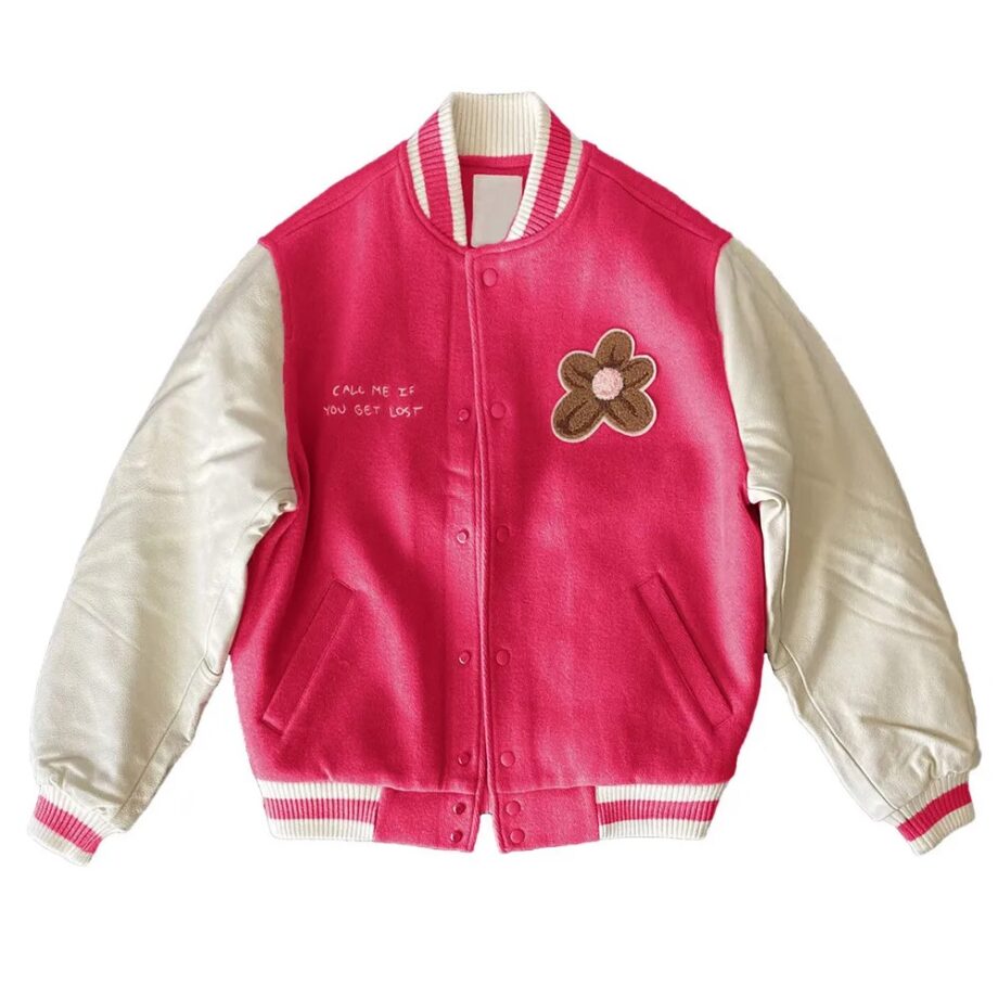 Golf Call Me If You Get Lost Varsity Jacket