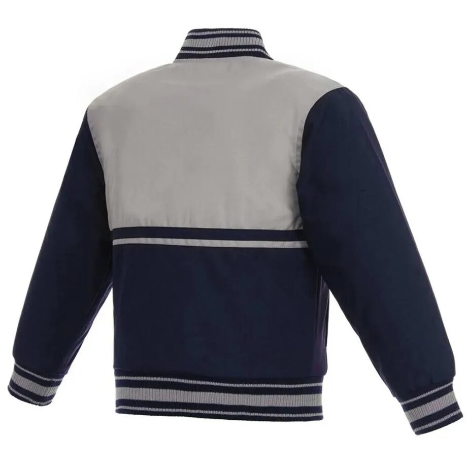 Youth Memphis Grizzlies Gray/Navy Jacket