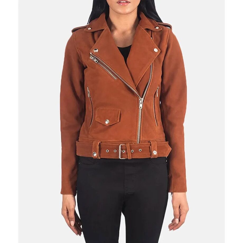 Sarah Hyland Modern Family Season 10 Suede Jacket