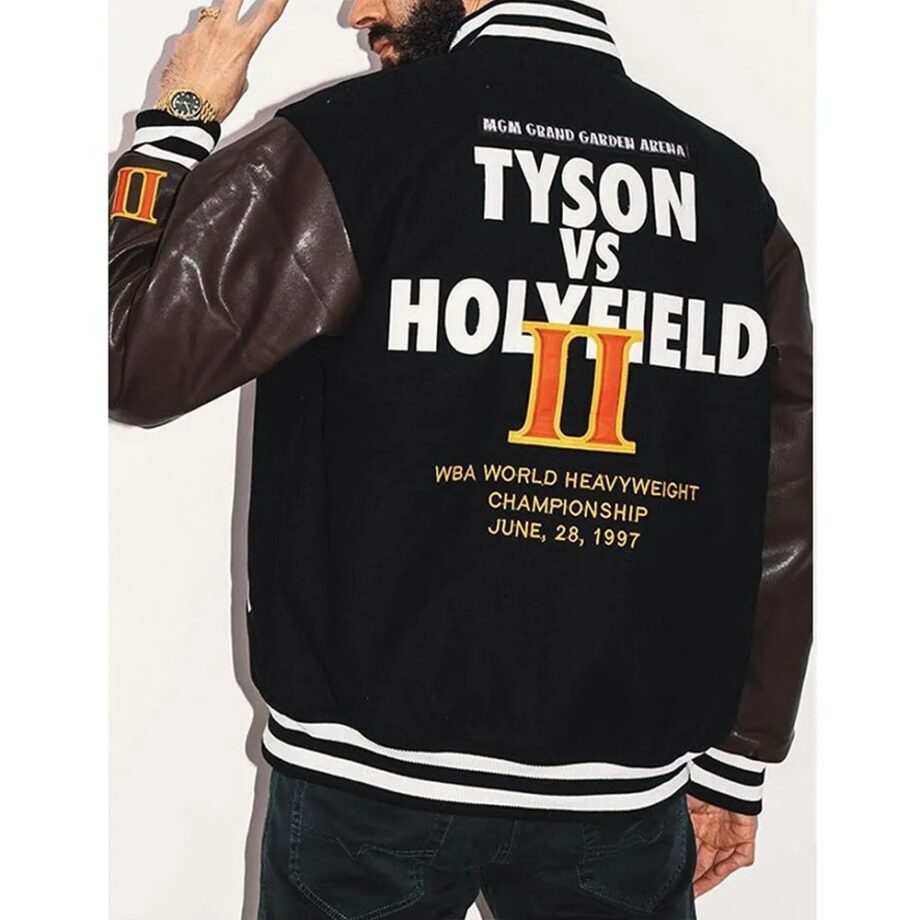 Tyson vs Holyfield II Varsity Jacket