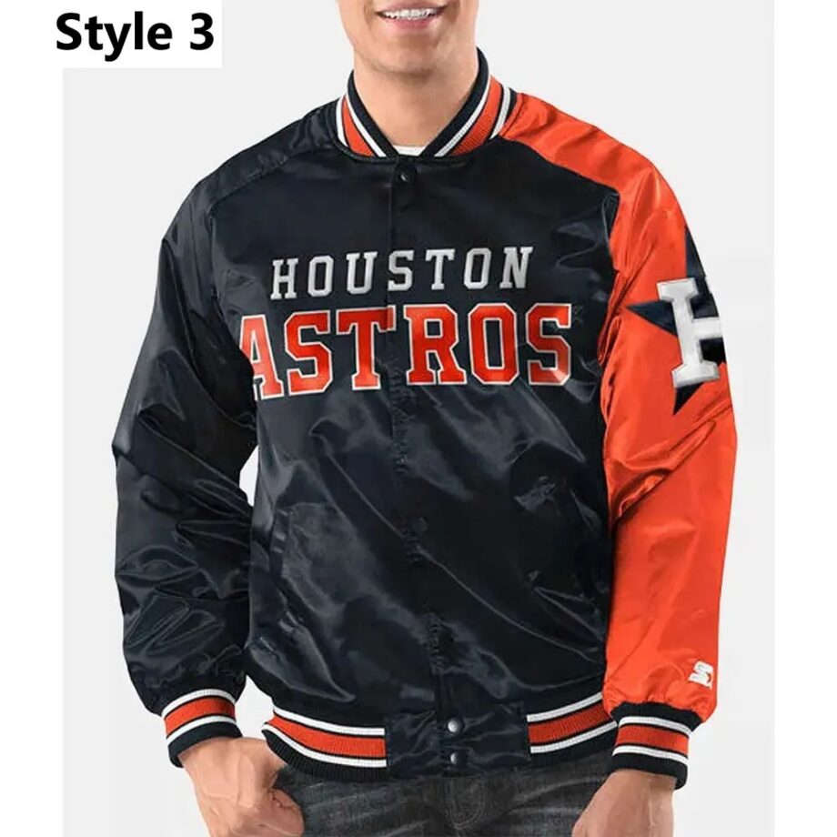 Houston Astros Dugout Satin Jacket