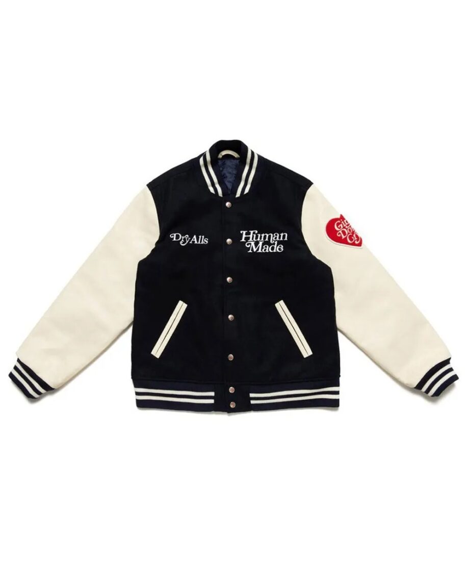 Girls Don’t Cry Human Made Dry Alls Varsity Jacket
