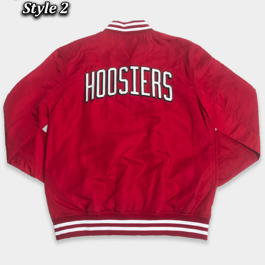 Indiana University Bloomington Red Bomber Jacket
