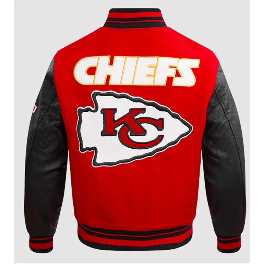 Kansas City Chiefs Retro Classic Rib Varsity Jacket