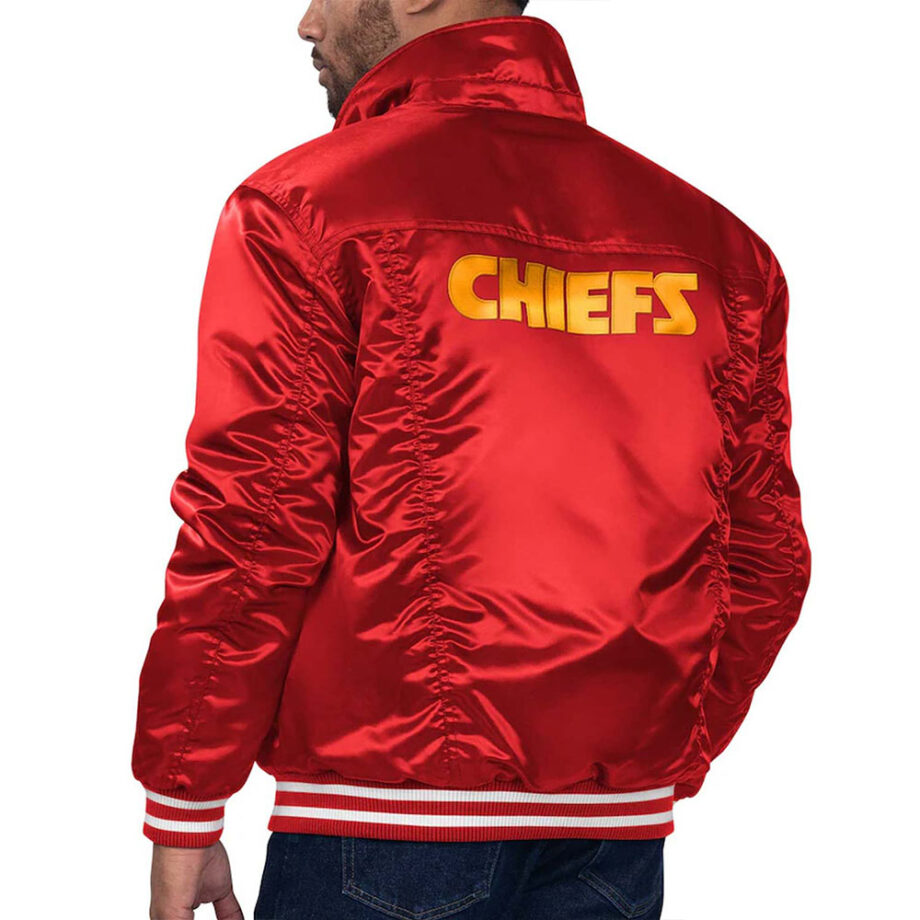 Kansas City Chiefs Silver Tab Trucker Jacket