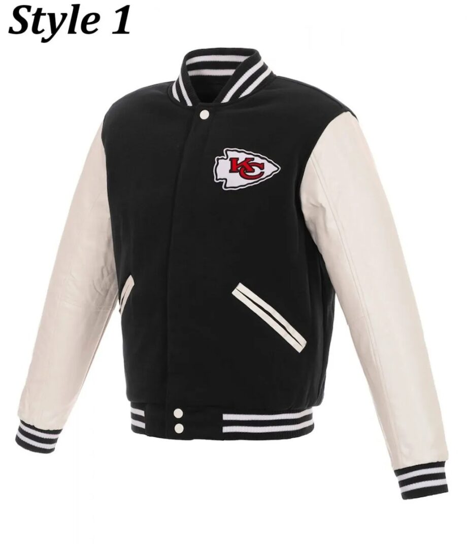 Kansas City Chiefs Two Tone Letterman Jacket