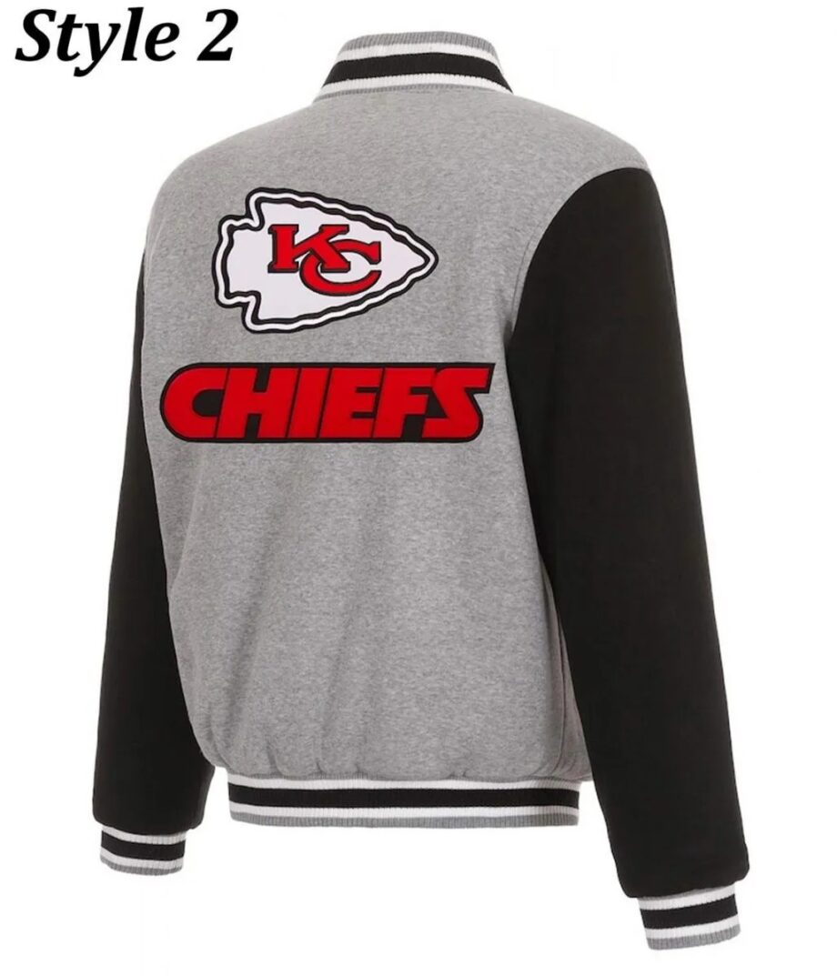 Kansas City Chiefs Two Tone Letterman Jacket