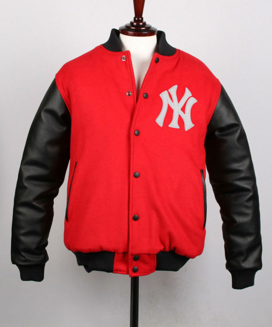 Mens Varsity Yankee NY Letterman Jacket