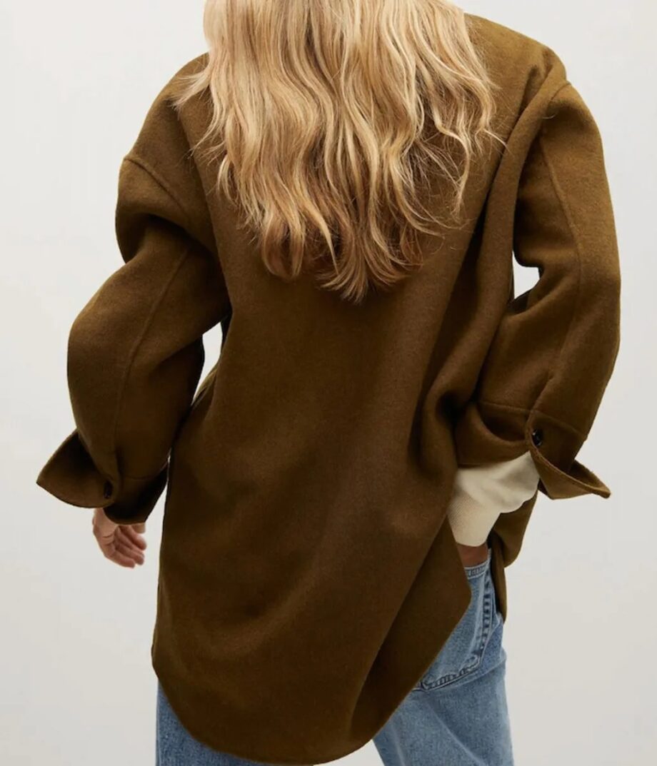 Lily Collins Emily in Paris Season 2 Brown Jacket
