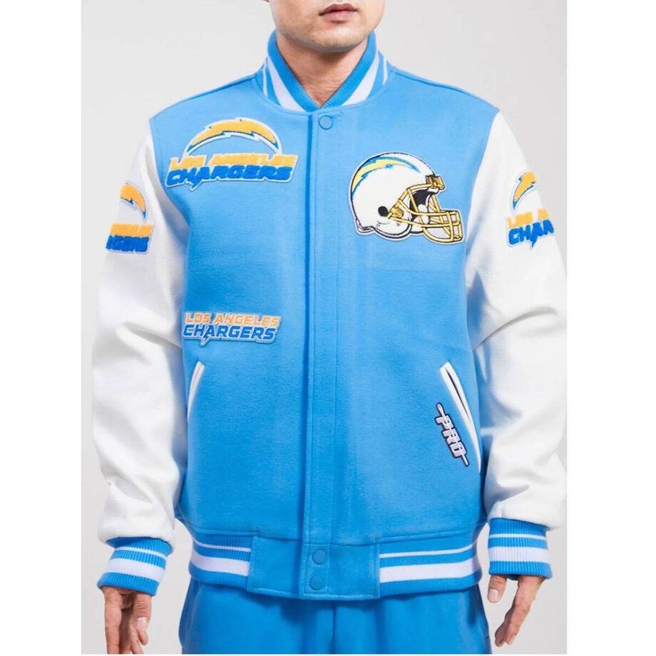 Mashup Los Angeles Chargers Varsity Jacket