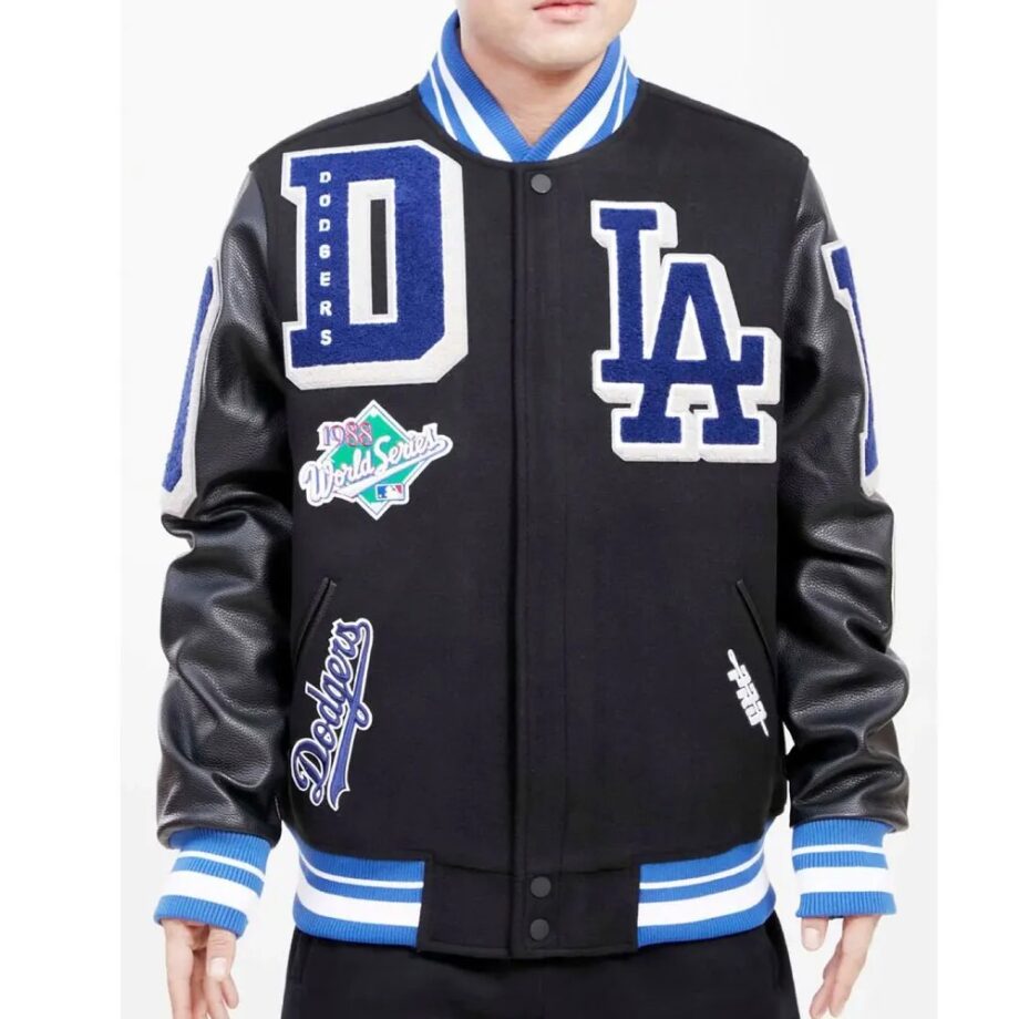 Mash Up LA Dodgers Varsity Jacket