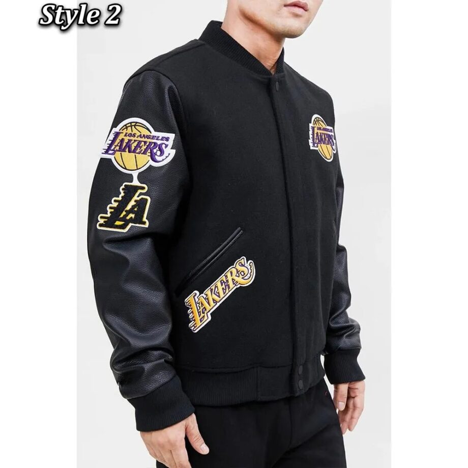 Los Angeles Lakers Varsity Letterman Jacket