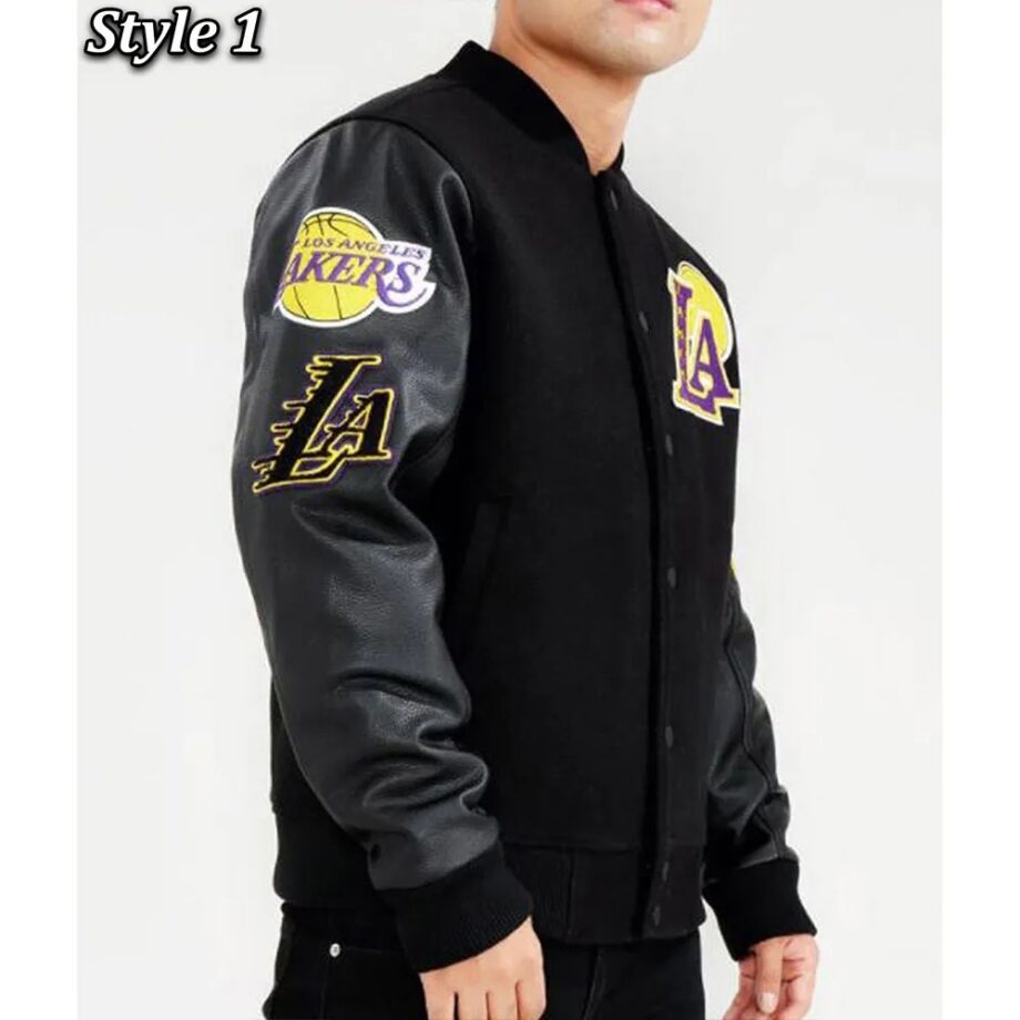 Los Angeles Lakers Varsity Letterman Jacket