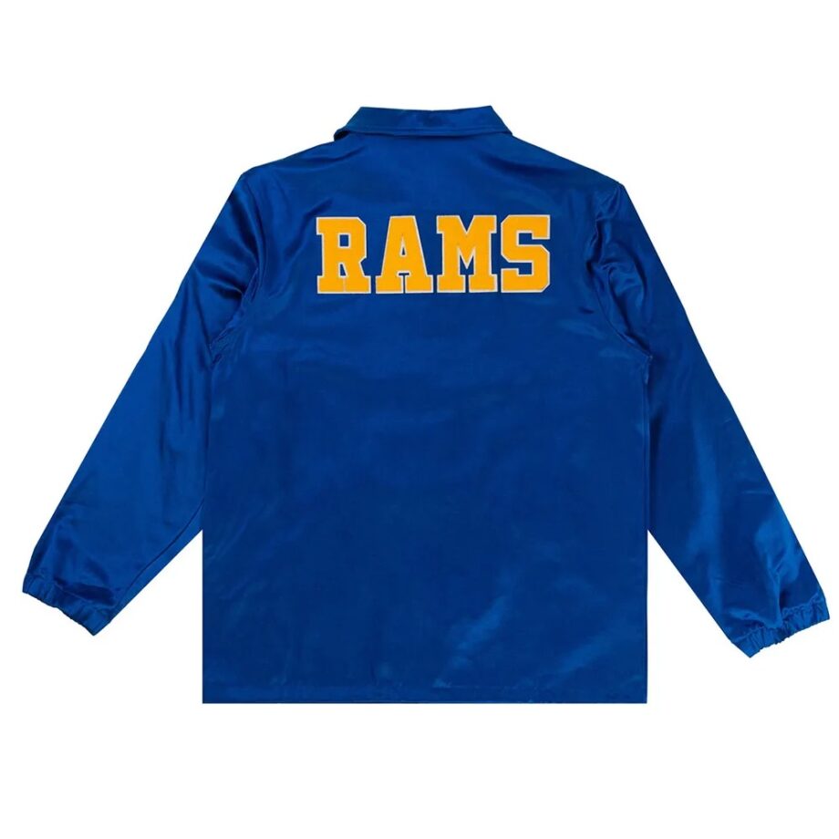 LA Rams Royal Satin Jacket