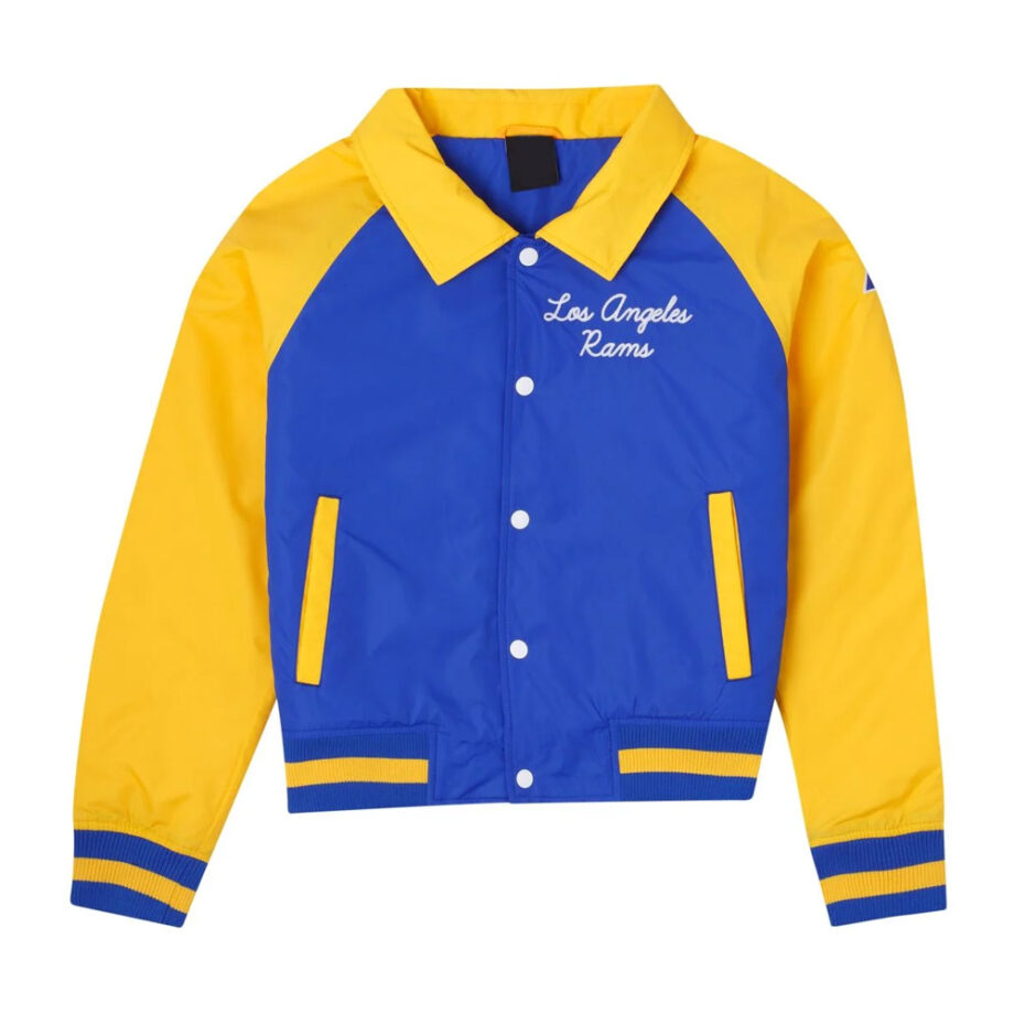 Los Angeles Rams Royal & Yellow Throwback Jacket
