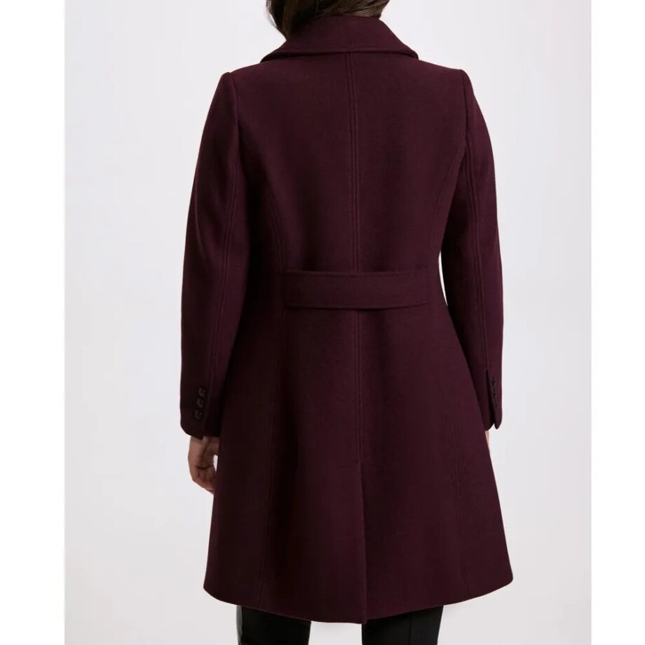 Women Classic Button Wool Coat