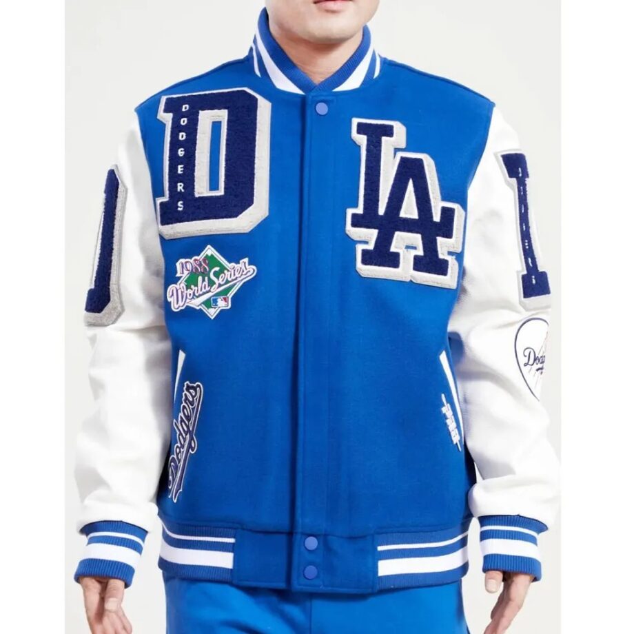 Mash Up LA Dodgers Varsity Jacket