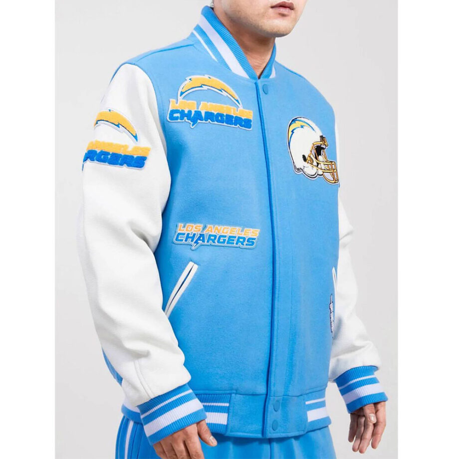 Mashup Los Angeles Chargers Varsity Jacket