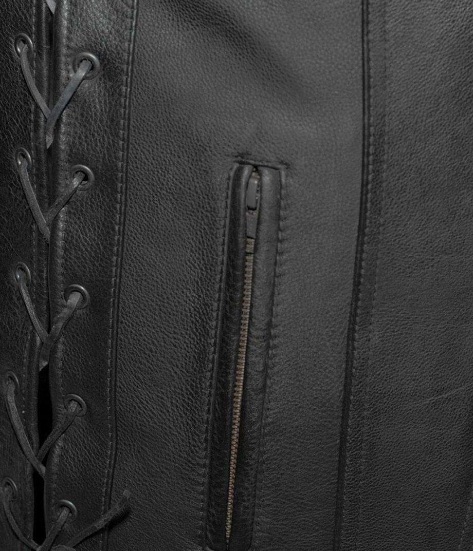 Mens Gambler Club Motorcycle Vest