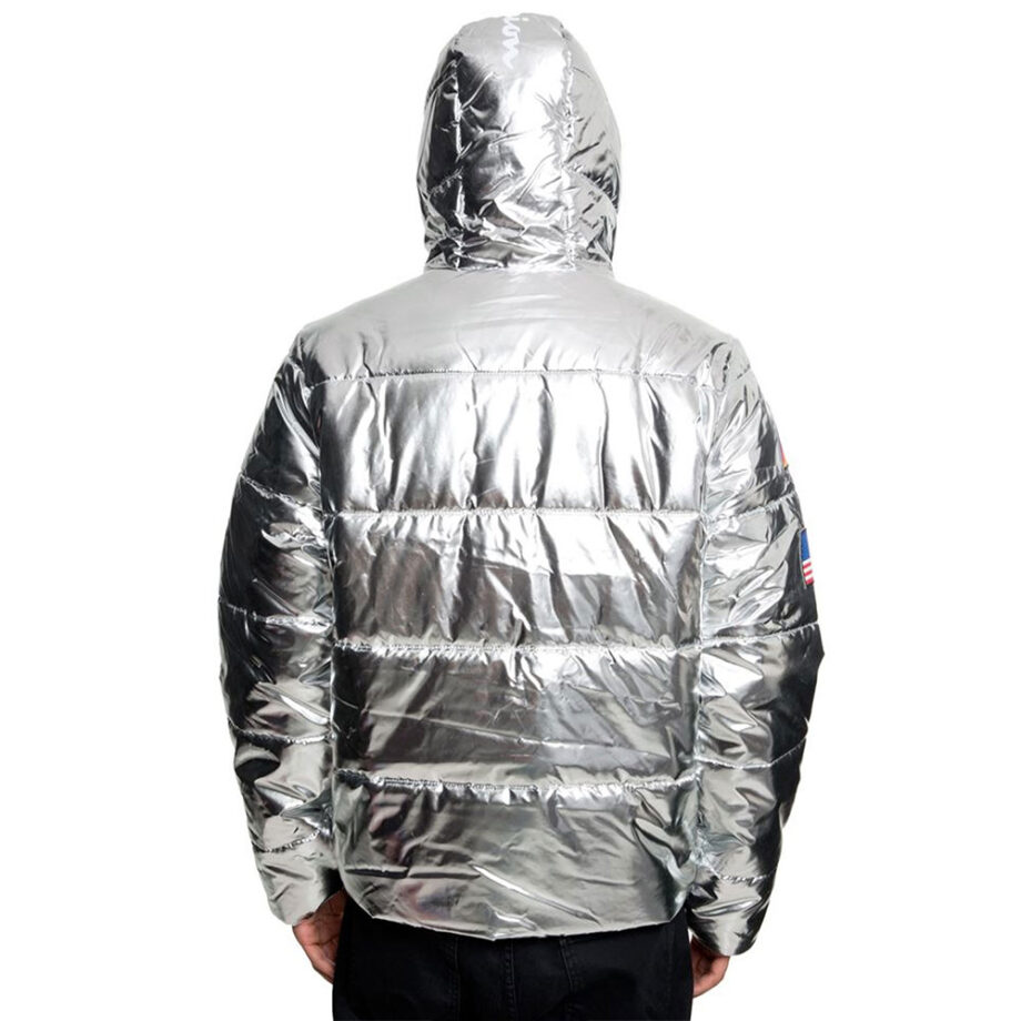 Metallic Champion Puffer Jacket