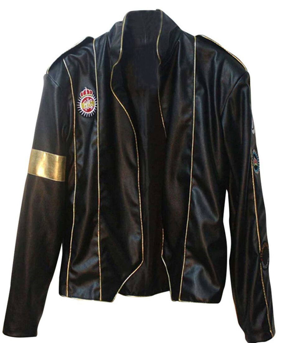 Elizabeth Taylor Michael Jackson Tribute Leather Jacket
