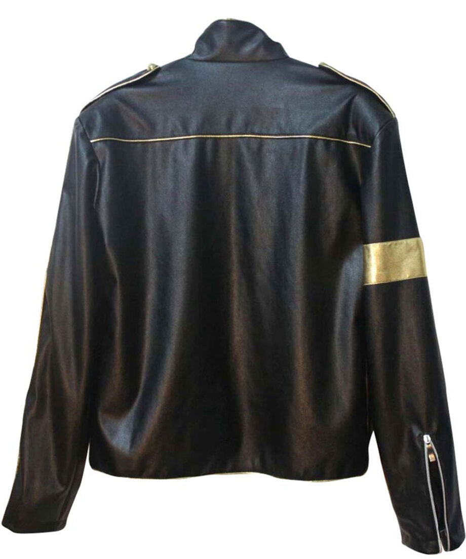 Elizabeth Taylor Michael Jackson Tribute Leather Jacket