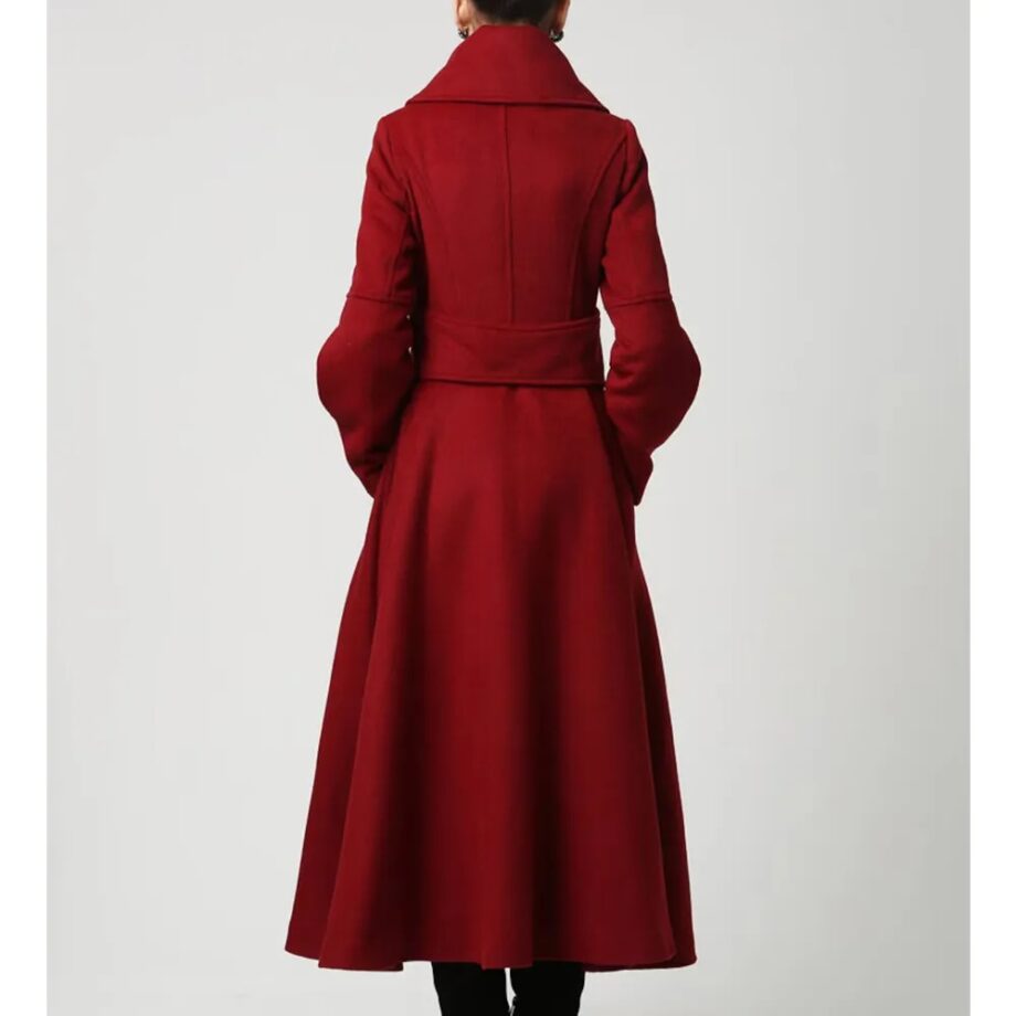 Women Elegant Maxi Long Coat