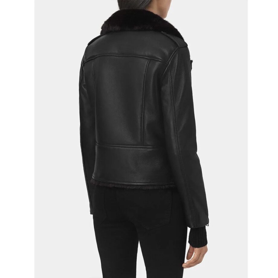 Nathalie Emmanuel Four Weddings and a Funeral Leather Jacket