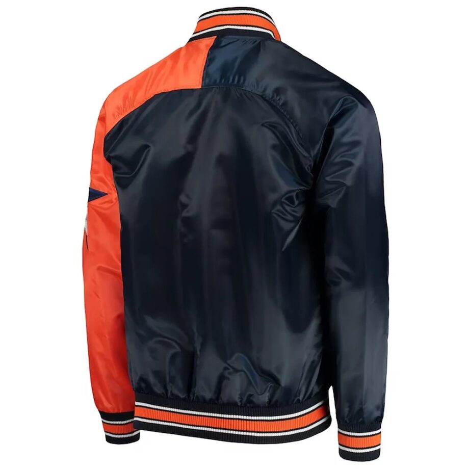 Navy Orange Houston Astros Dugout Spring Training Jacket