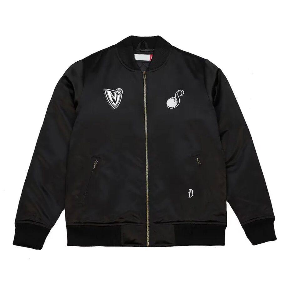 New Jersey Nets Full-Zip Bomber Jacket