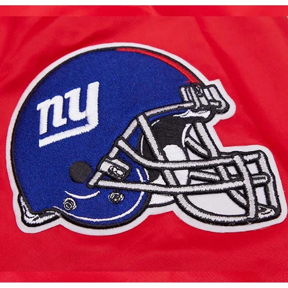 New York Giants Wordmark Satin Jacket