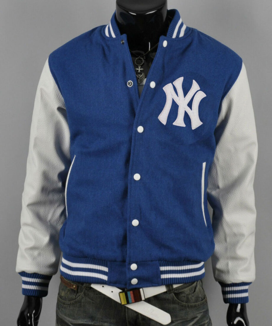 Mens Varsity Yankee NY Letterman Jacket