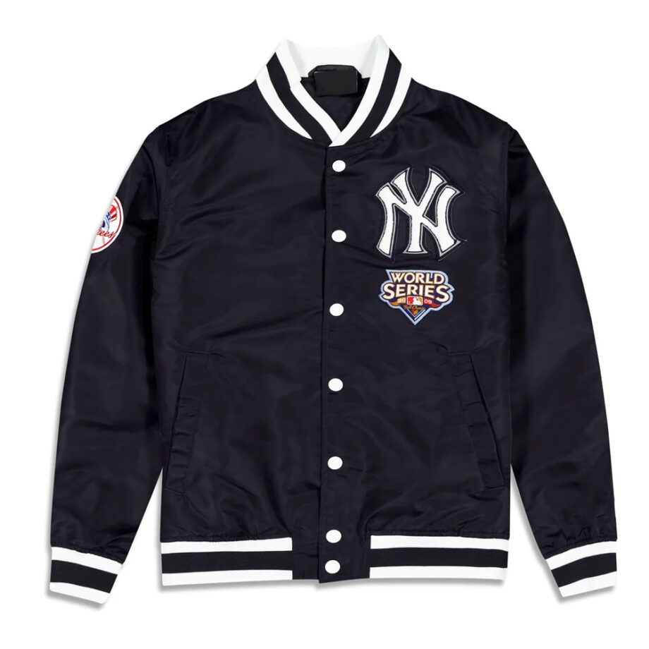 World Series NY Yankees Logo Select Black Jacket