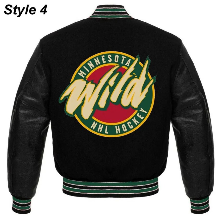 NHL Minnesota Wild Varsity Jacket