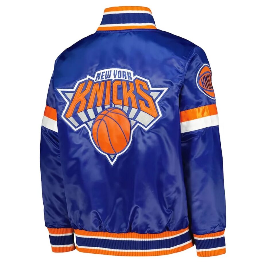NY Knicks Home Game Blue Jacket