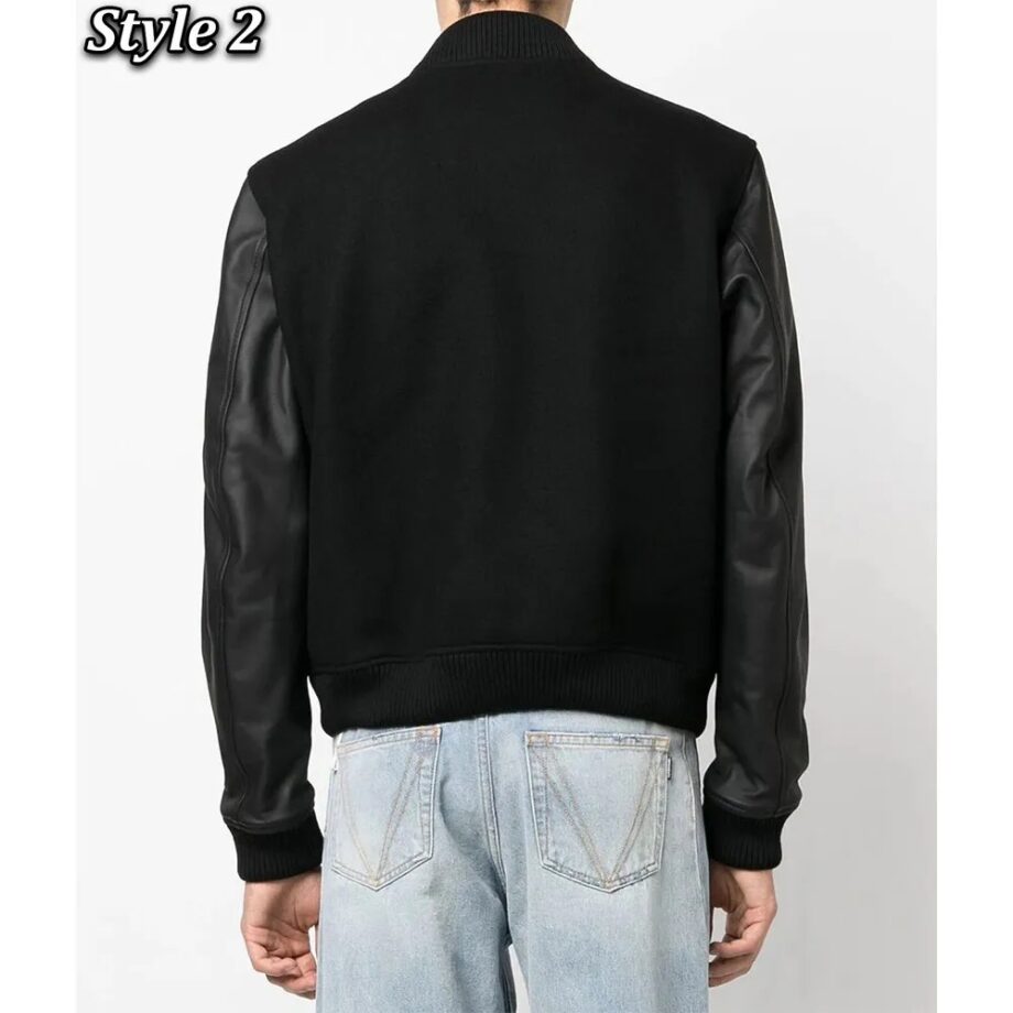 Off-White Varsity Logo-Patch Jacket