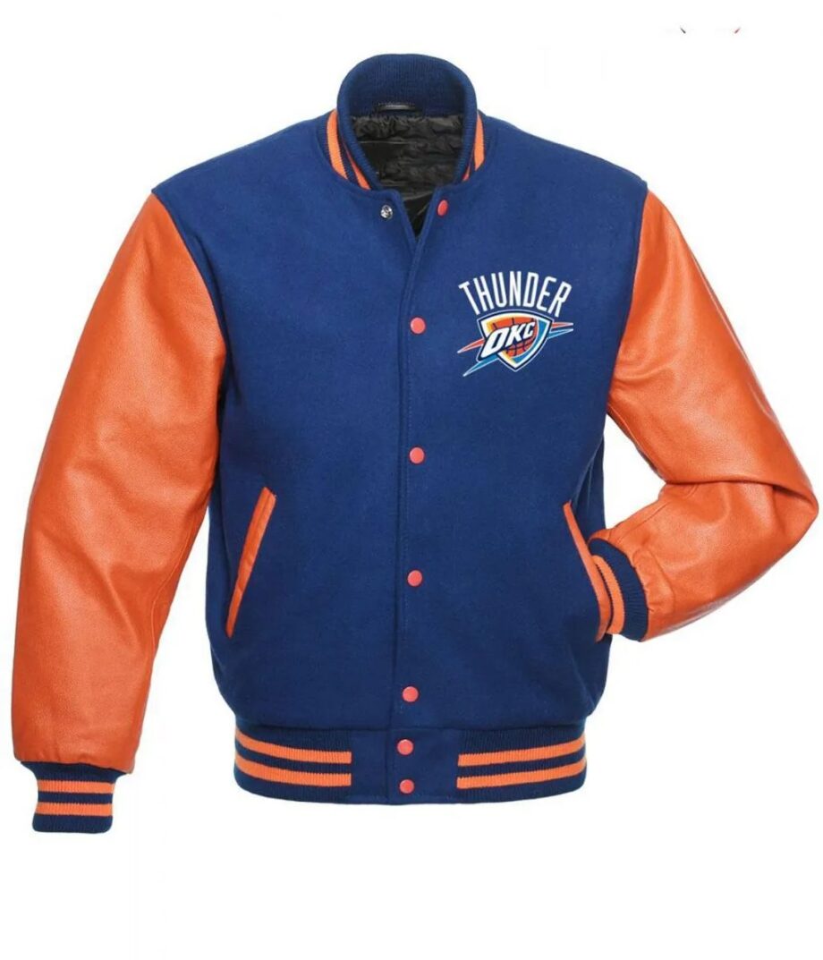 Oklahoma City Thunder Letterman Jacket