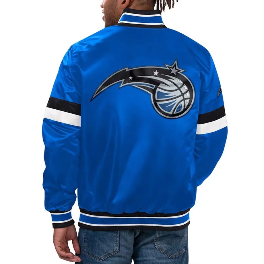 Orlando Magic Home Game Blue Satin Jacket