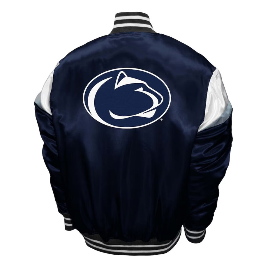 Penn State Nittany Lions Power Navy Satin Jacket