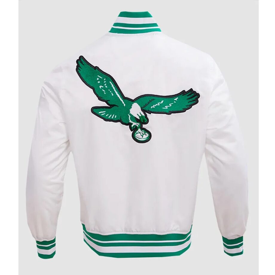 Philadelphia Eagles Retro Classic Satin Jacket