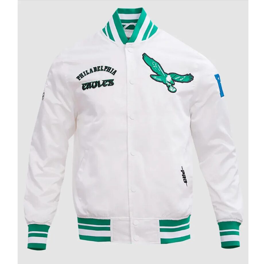 Philadelphia Eagles Retro Classic Satin Jacket