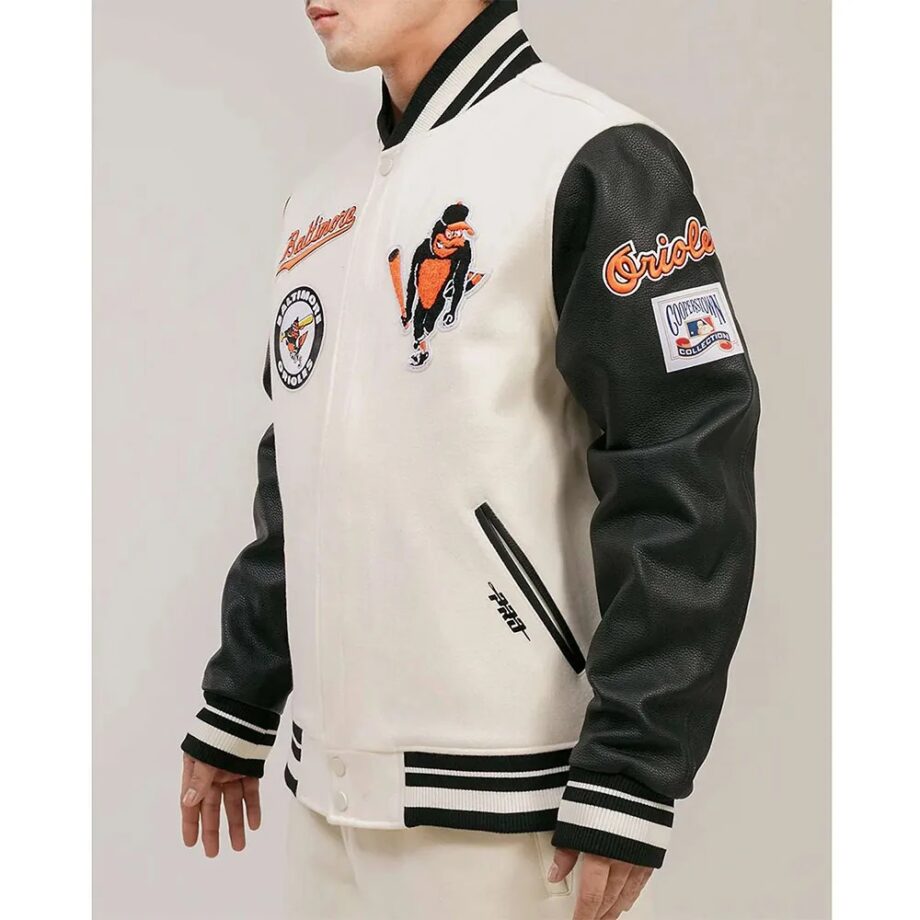 Baltimore Orioles Retro Varsity Jacket