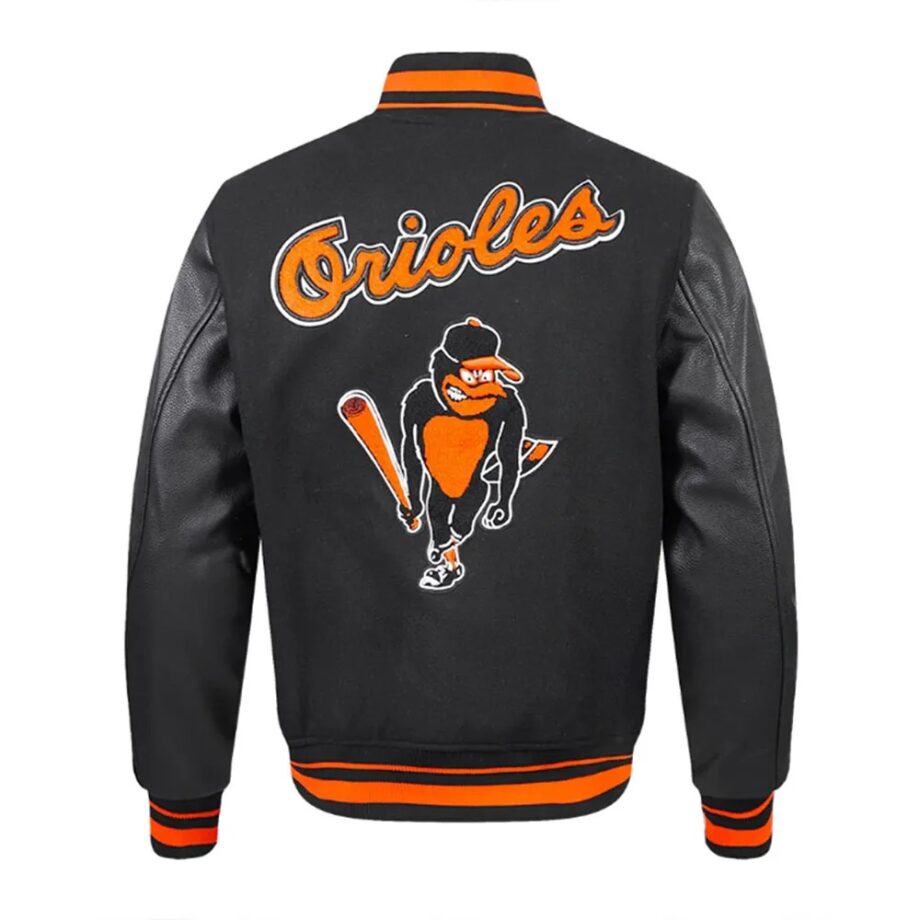 Baltimore Orioles Retro Varsity Jacket