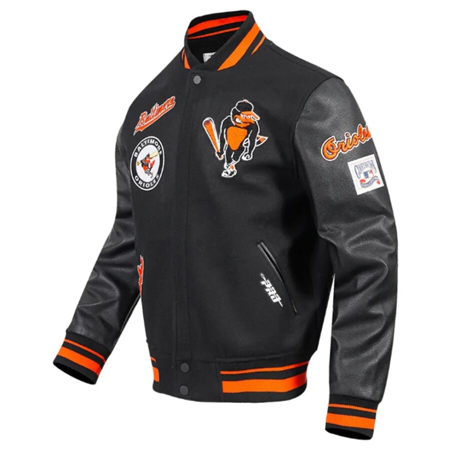 Baltimore Orioles Retro Varsity Jacket