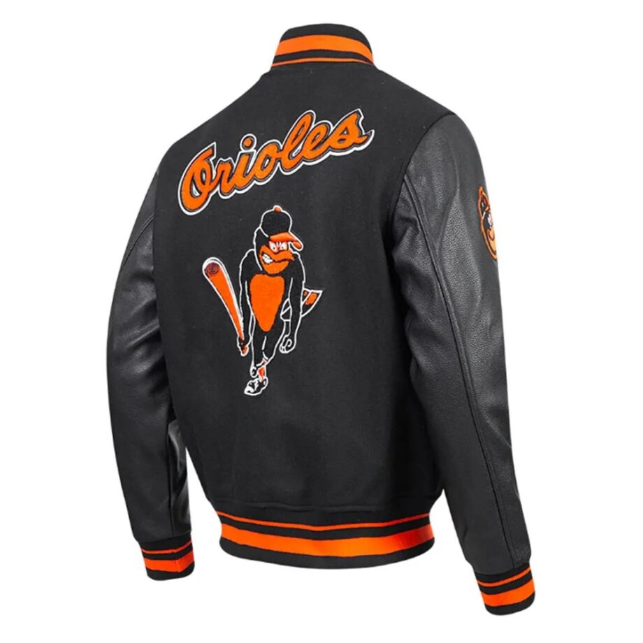 Baltimore Orioles Retro Varsity Jacket