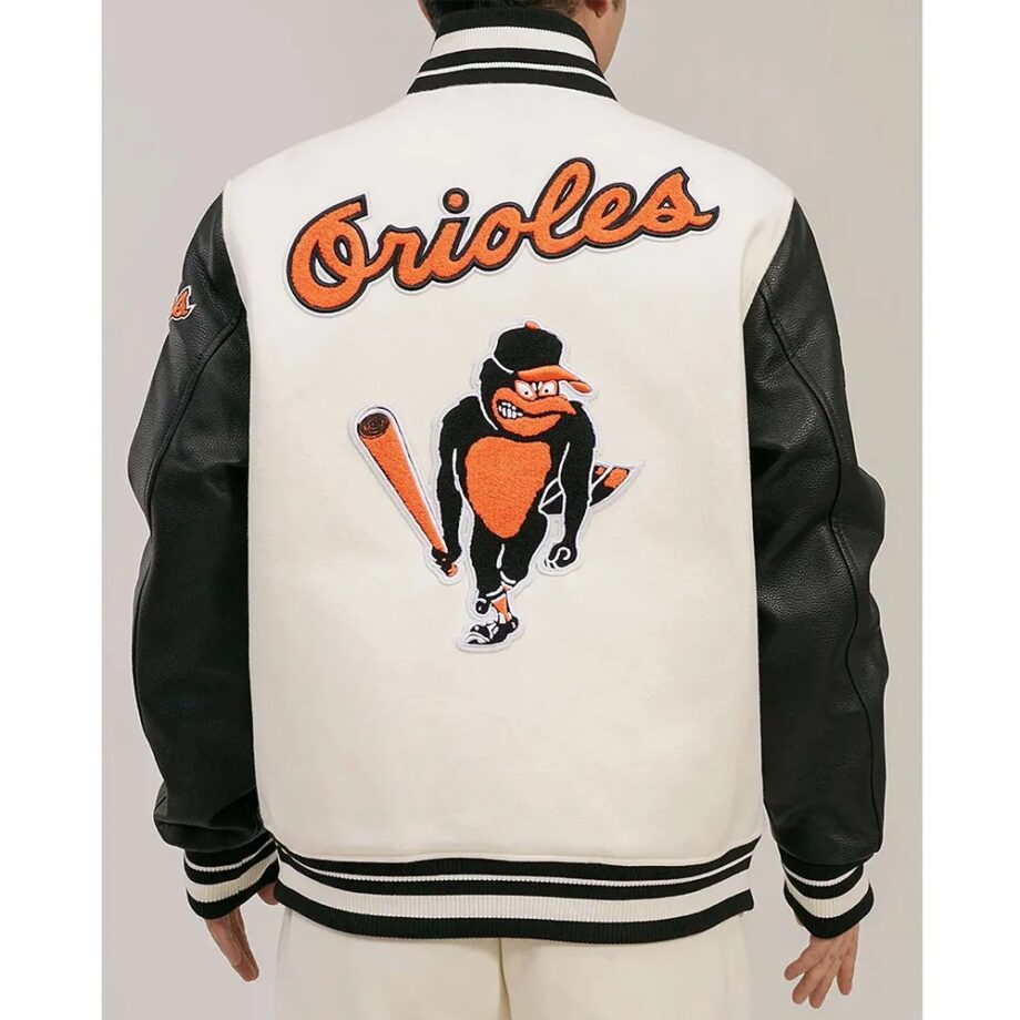 Baltimore Orioles Retro Varsity Jacket