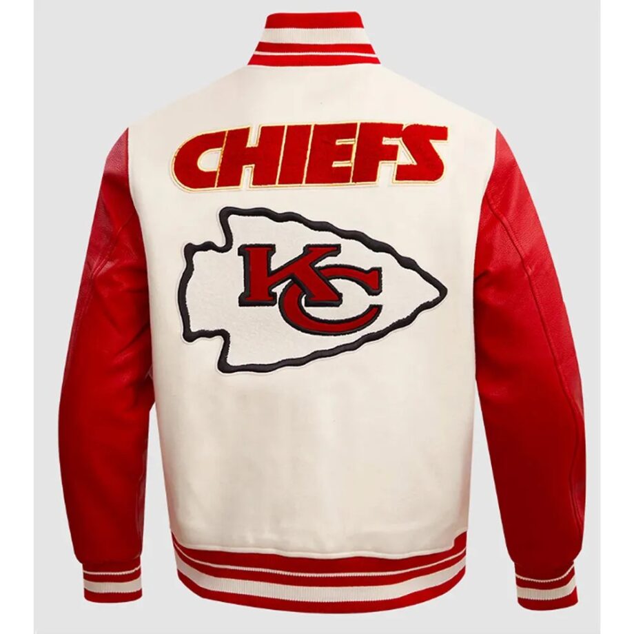 Kansas City Chiefs Retro Classic Rib Varsity Jacket